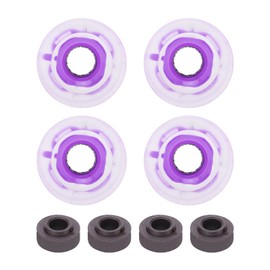 78A 60x45mm HighElastic Skateboard Flash Wheel PU Filling for Longboard Cruiser Board(Purple )