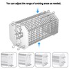 onlyfire Universal Octagonal Tumble Rotisserie Basket, Flat Spit Rotisserie Grill