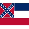Mississippi state flag 3x5 ft - US state Flags Banners Pack Hanging Window
