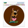 Scooby-Doo Headshot Automotive Car Window Locker Circle Bumper Sticker