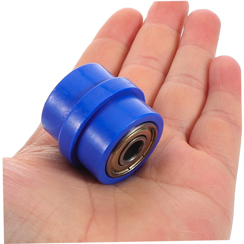 NOLITOY Motorcycle Chain Tensioner Guide Wheel 8mm Steel Construction for