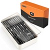 MAD SHARK 11-Piece Kitchen Knife Block Set with Sharpener Rod