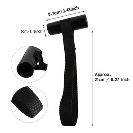 MagiDeal 2PCS Kayak Canoe Hood Trunk Tie Down Loops Heavy Duty Tight Weave Nylon Webbing for Transport Marine Boat or Trunk Pressure