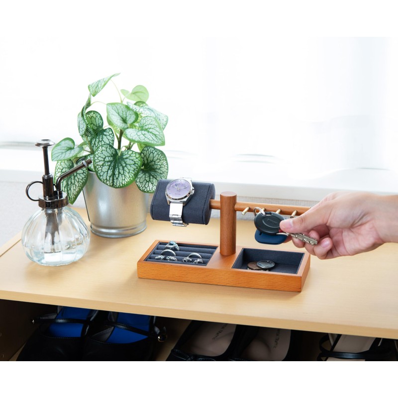 EVOLZA Multi Watch Stand, Key Stand, Entryway, Key Hanger, Accessory