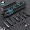 3.6V Electric Screwdriver Set (42pcs/set), Rechargeable Portable Electric Screwdriver with Screwdriver