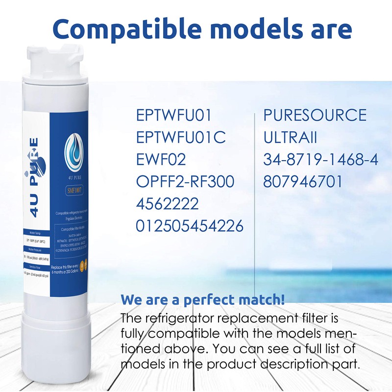 4U PURE Replacement for EPTWFU01, Рurе Sоurсе Ultra 2, EWF02,