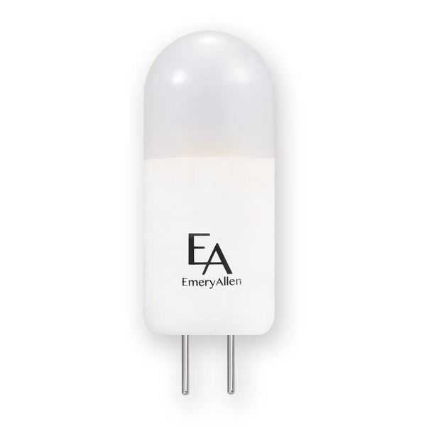 EmeryAllen EA-GY6.35-5.0W-COB-409F-D Dimmable GY6.35 Chip On Board Bi Pin Base LED Light Bulb, 12V AC/DC-5.0 Watt (60W Equivalent) 550 Lumens, 4000K, 2.125" Long, 1 Pcs