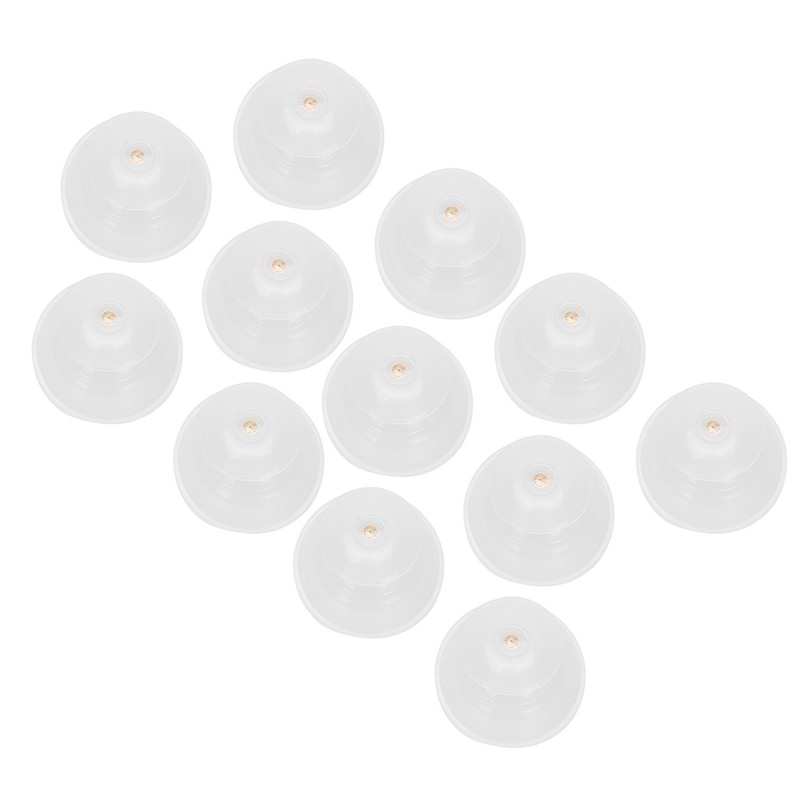 12pcs Silicone Body Therapy Cupping Vacuum Massage Strong Suction Detox