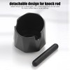 Coffee Knock Box ABS Black Non Slip Multifunctional Coffee Grind
