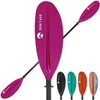 WONITAGO Kayak Paddles with Fiberglass Shaft and Reinforced PP Blade,