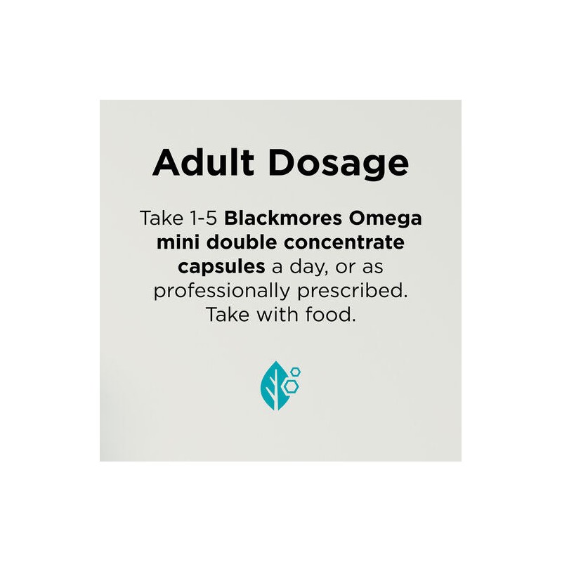 Blackmores Omega Mini Double Concentrate 400 Capsules