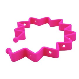 Busy Baby Toy Bungee - Dishwasher Safe Toy Strap - 100% Food-Grade Silicone (Pink)