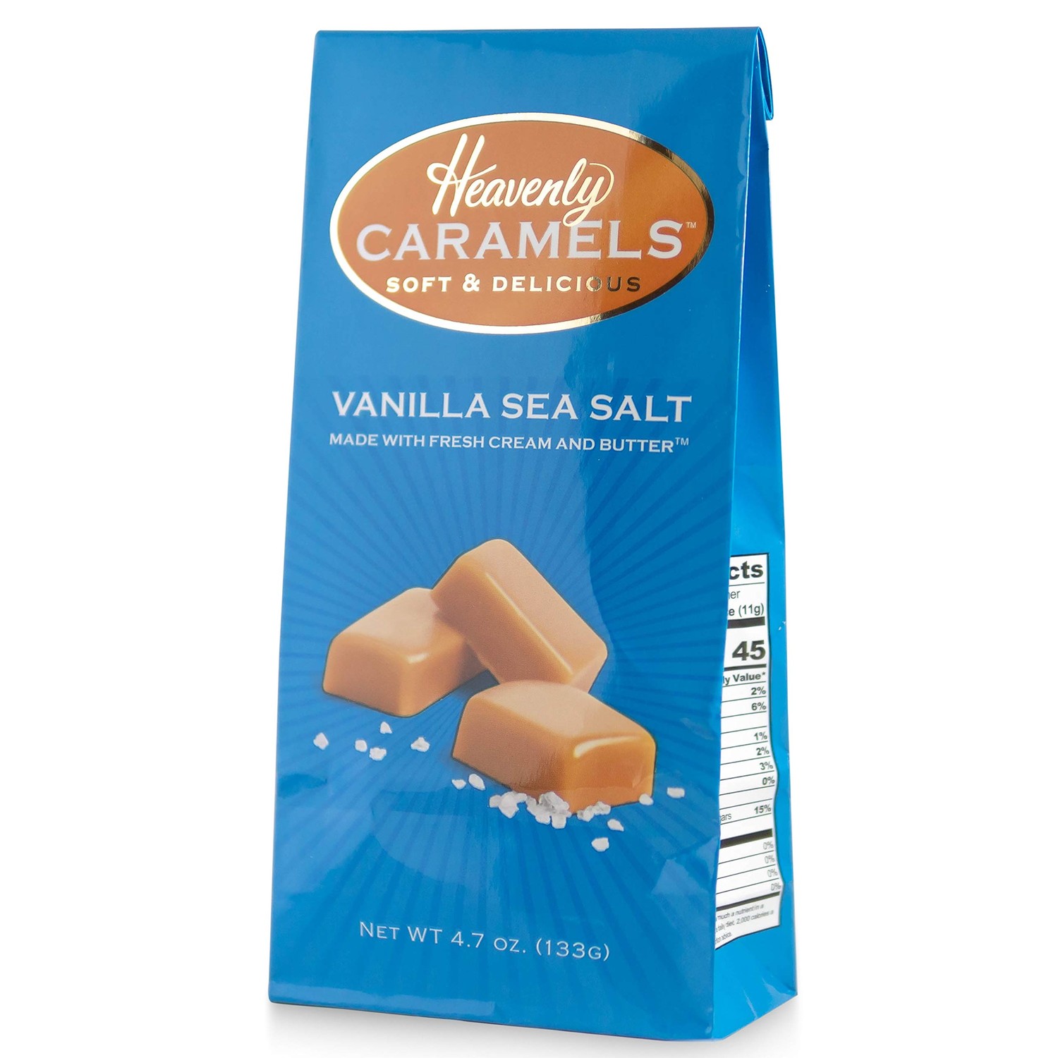 J Morgan Confections Heavenly Caramel | Vanilla Sea Salt Flavor | 4.7 ...