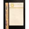 Vintage Stationery Notepad Memo ~ Cute Owl “Keep Smiling” 50