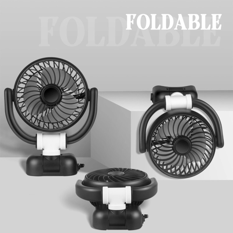 DONWELL For Honda 12V One Head Car Fan Portable USB