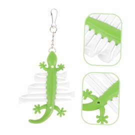 SUPVOX Soporte De Golf Suministros De Golf Funda para tee De Golf Titular De Tees De Golf Porta Tees De Golf Ayuda De Entrenamiento De Golf Modelado Gel De Sílice Hombre Colgante