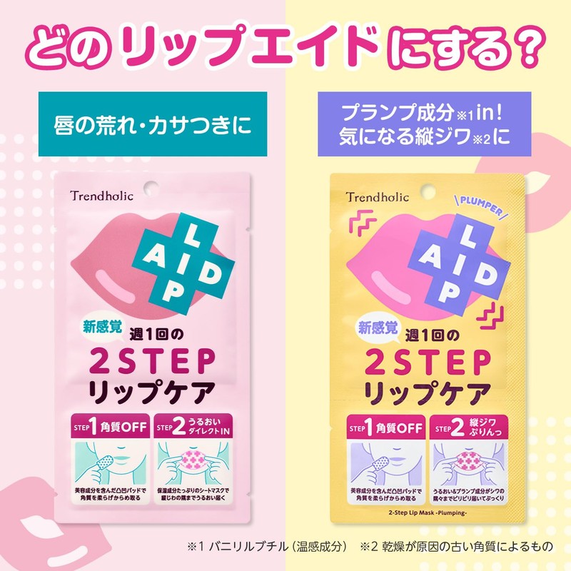 Trendholic Lip Aid Concentrated Mask for Dryness, Roughness, Dead Skin