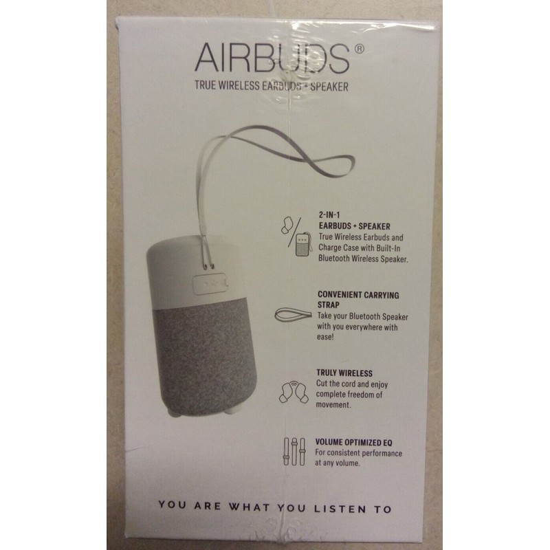 InEar Air Magnetic Airbuds, True Wireless Earbuds w/Bluetooth 2-IN-1 Speaker.