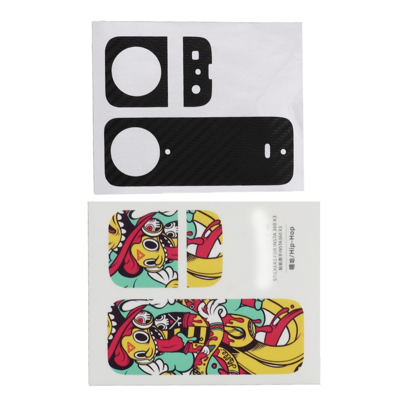 Cartoon Pattern PVC Stickers Panorama Camera PVC Sticker Protective Anti