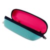Tacy LM-70081-9 Glasses Case, Stylish, Gadget Pouch, Hard Case, Zipper,