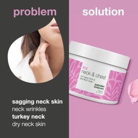 Neck and décolleté care with vitamin B12 - reduces wrinkles and sagging skin - enriched with hyaluronic acid, peptides, niacinamide and squalane