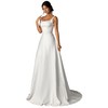 Woman Wedding Dresses Suitable for Chest Size:37.01'' Waist Size:31.5'',Floor Length