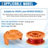 JAMSSOW Pack of 6 Replacement Spool Grass Trimmer Spool Compatible