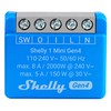 SHELLY 4 x Mini Gen4 8A Wireless Bluetooth Relay Blue