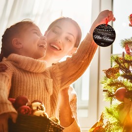 Our First Christmas in Our New Home 2024, Christmas Tree Décor Gift Ornaments,