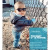 NULOOQ Flexible Polarized Baby Sunglasses with Strap Adjustable for Toddler
