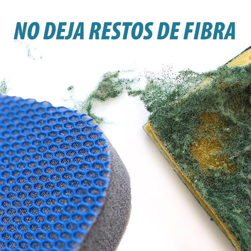 MAYA EVO Dish Sponge, Cleans Without Scratching, Leaves No Food