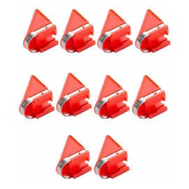 10 Pieces Stainless Steel Replacement Blades for Paramount City Electric Potato Peeler, Automatic Rotating Apple Peelers Fruits Vegetables Cutter Peeling Tool