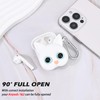 DiyGody Case for AirPods 1/2 Cover with Portable Keychain, Cute
