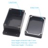 Zulkit Junction Box ABS Plastic Dustproof Waterproof IP65 Universal Electrical