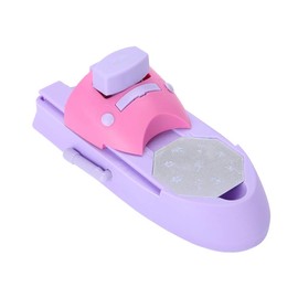 TMISHION Nail Art Printer, DIY Nail Printer Stamper Nail Art Stamper Manicure Printer Device Tools Nail Colors Stamper Machine Set With 6 Pattern Palettes