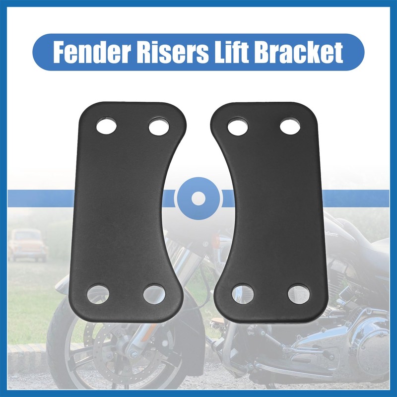 A ABSOPRO Motorcycle 21" Front Wheel mudguard Risers Lift Bracket