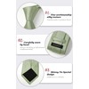 HISDERN Men's Tie Wedding Checked Ties Handkerchief Flowers Elegant Classic