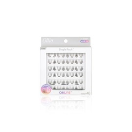 Olio No Glue Eyelash Single Pack Plus Clear (Choose 1 of 8 types) / 올리오 노글루 속눈썹 싱글팩 플러스 클리어 (8종 택1)
