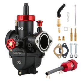 PE26 Carburetor 26mm Carb with Carb jets for 150cc to 200cc Universal 2T 4T Engine Dirt Bike Motocross Motorcycle Scooter ATV Quad