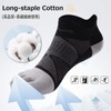 Azarxis Running Ankle Toe Socks Cotton for Women Men Lightweight