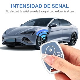OFFCURVE Funda para Llavero de Honda, Protector de Llave con 3 Botones, Accesorios para Llaves de Coche Compatible con 2003-2012 Accord / 2006-2013 Civic EX / 2009-2015 Pilot /2005-2006 CR-V