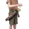 Fiita Lightweight Archery Back Arrow Quiver Foldable Compact Back Quiver