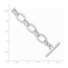 Chain Necklace White Sterling Silver bracelet style Link, 7.75 in