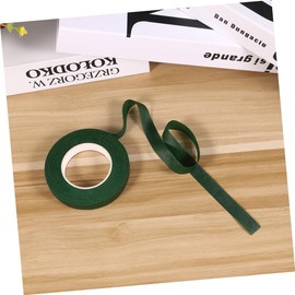 Operitacx 4 Rollen 30 Blumenklebeband Doppelseitiges Klebeband Kunstblumen Kunstblumen Blumenstrauß Packband Pfingstrosen Rotes Durchsichtiges Klebeband Geschenkpapier