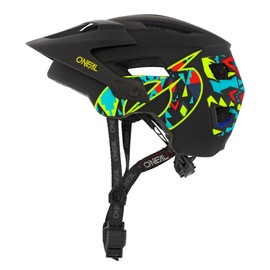 O'NEAL | Mountain Bike Helmet | Enduro All-Mountain | Ventilation Openings for Cooling, Washable Cushion, Safety Standard EN1078 | Helmet Defender Muerta | Adult | Black | Size L XL