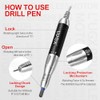 L'UGX Nail Drill Handpiece for LG601s Professional Brushless 30000RPM Nail