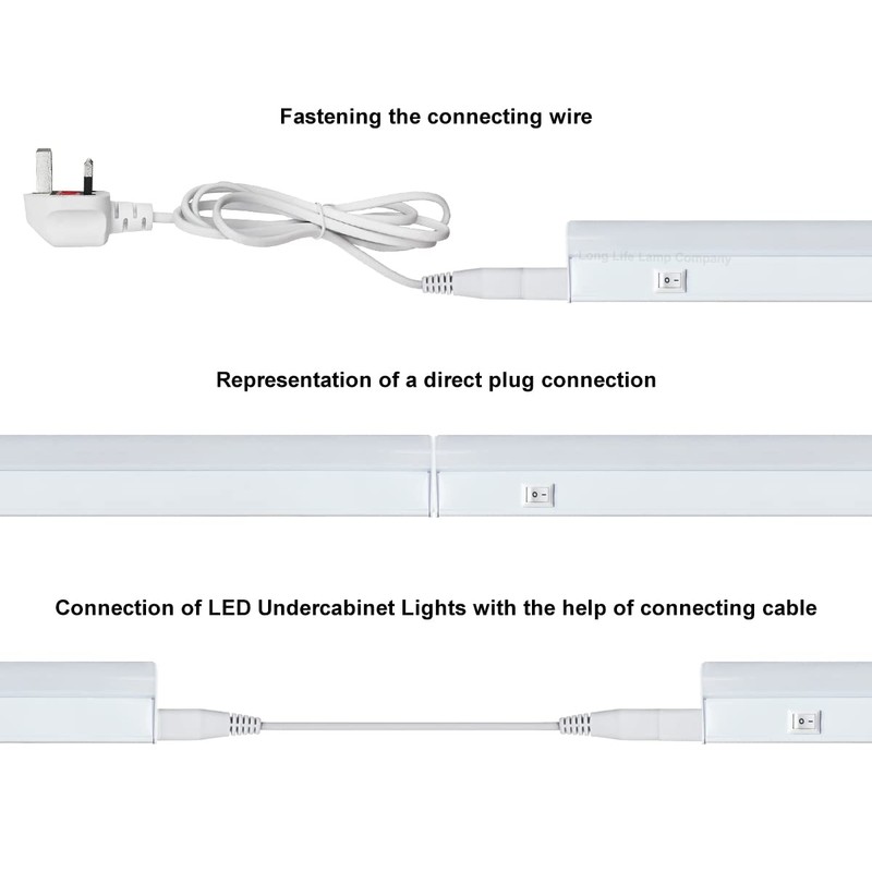 Long Life Lamp Company 9w LED T5 Under Cabinet Link