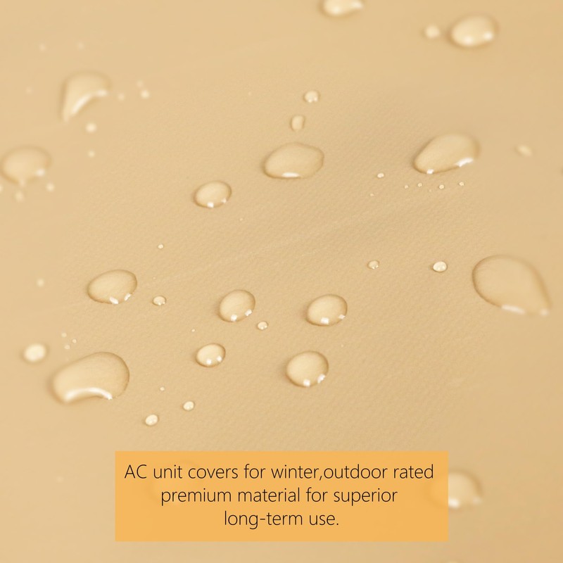 LBG Products Winter Air Conditioner Covers for U-Shaped 8000/10000/12000 BTU