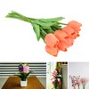 10pcs Artificial Tulip Flowers High Simulation Flowers Decor for Living