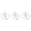 3Pcs Water Bottle Holder Carrier with Adjustable Shoulder Strap Bag